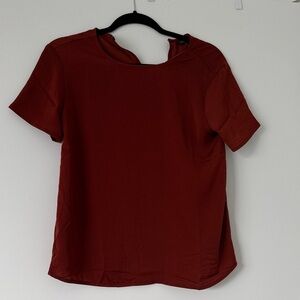 Banana Republic Rich Rust Blouse